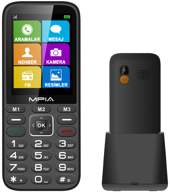 MPIA PRO M kamerasız tuşlu telefon görseli